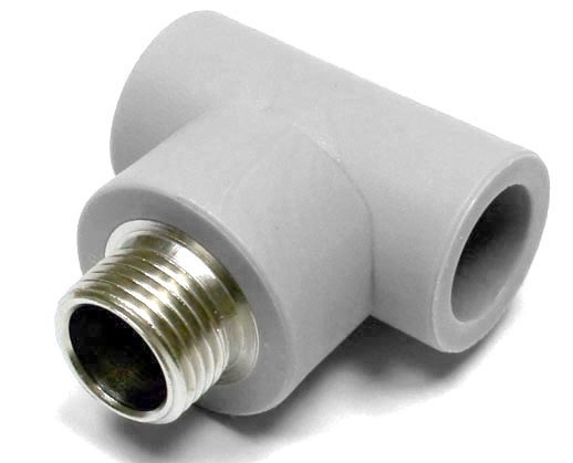 PN Тройник комбинированный наружная резьба 25x3/4x25 PPDT PILSA