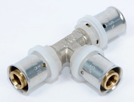 Тройник 26х20х20 пресс/пресс/пресс SMART SMT1657NY262020